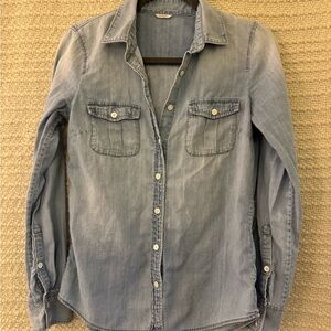 J. Crew Blue Button Down Shirt